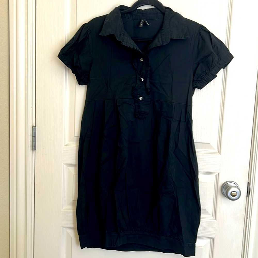 Flattering Black Old Navy Dress